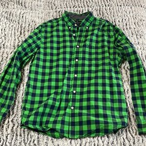 American Eagle Plaid Button Down